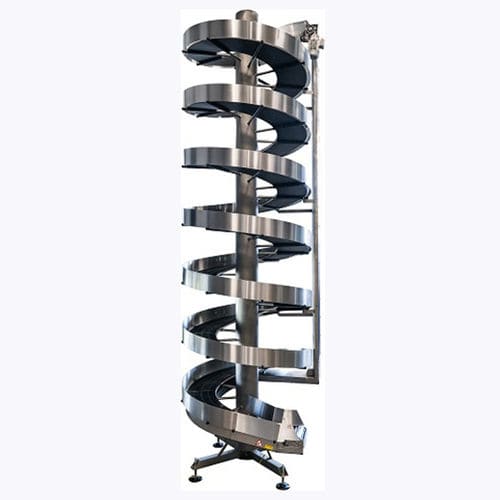 螺旋状コンベヤー - SV series - AmbaFlex Spiral Conveyor Solutions - ベルト / ローラー / 輸送用