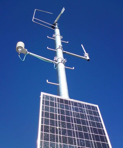太陽光発電所用気象システム - AWS - SOMMER Messtechnik GmbH