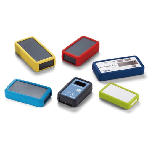 手持ち式エンクロージャ - LCS series - TAKACHI Electronics Enclosure Co., Ltd. - 長方形 / ABS樹脂製 / シリコン
