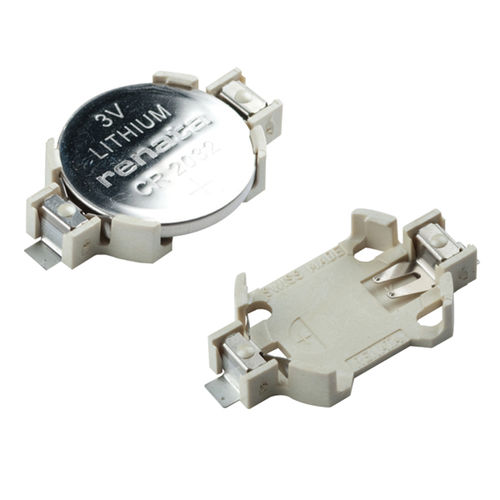 コインセルバッテリーホルダー - SMTU series - TAKACHI Electronics Enclosure Co., Ltd.