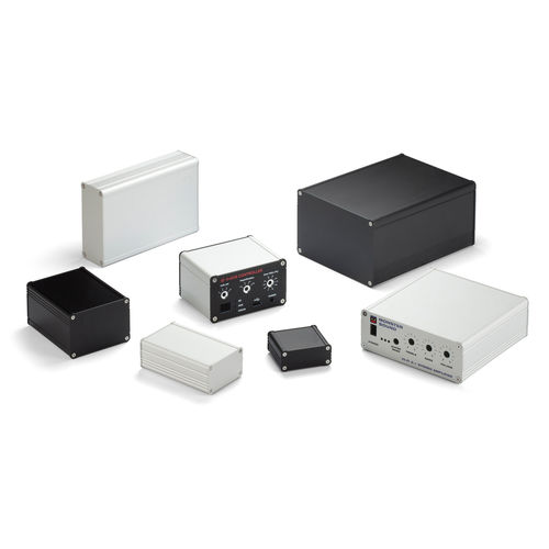 アルミ押出形材エンクロージャ - EX series - TAKACHI Electronics Enclosure Co., Ltd. - 卓上 / 長方形 / アルミニウム製フレーム