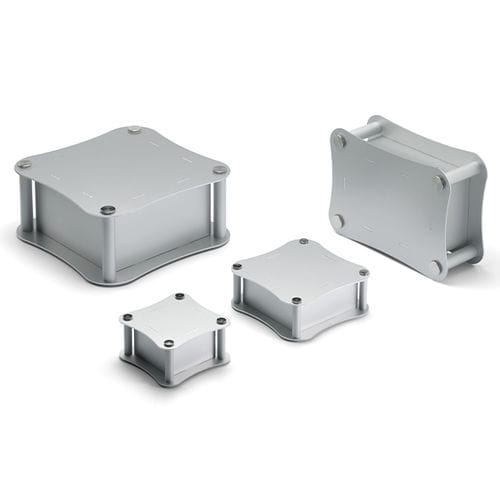 オーダーメイドエンクロージャ - ALRF series - TAKACHI Electronics Enclosure Co., Ltd. - 卓上 / 長方形 / アルミニウム