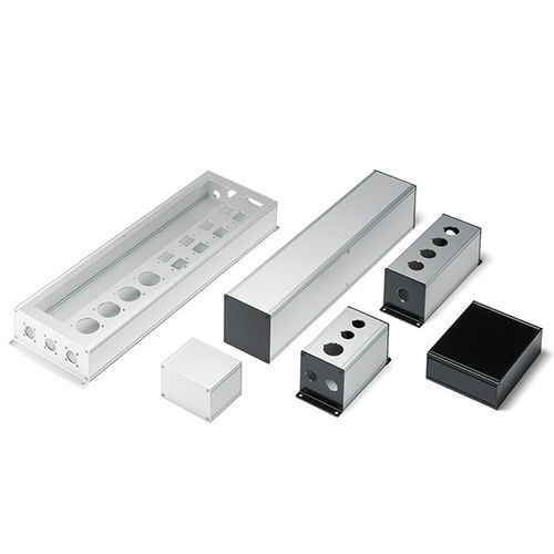 オーダーメイドエンクロージャ - KCF series - TAKACHI Electronics Enclosure Co., Ltd. - 長方形 / アルミニウム / 制御機