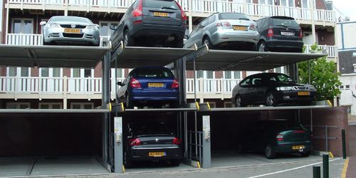 3段駐車場用プラットフォーム - Parklift 413 - Otto Wöhr GmbH