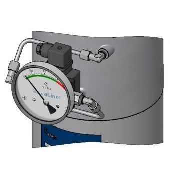 差圧用圧力計 - Acura DP - Siga Filtration - 差動 / ダイヤル / 組み込み型