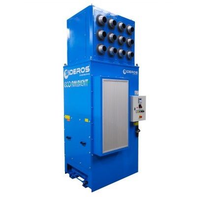 カートリッジ式集じん機 - ECO Ambient - SIDEROS Engineering - 逆空気浄化 / コンパクト / 自動洗浄式