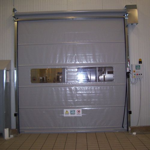 ロ－ルアップ式ローラーシャッター - Easy Roll - Tecnoindustriale s.r.l. - 溶融亜鉛メッキ鋼製 / 屋内用