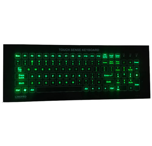 パネル設置用キーボード - LP 3619 - LINEPRO CONTROLS PVT.LTD - 静電容量式 / 医療用 / エレクトロニクス産業用