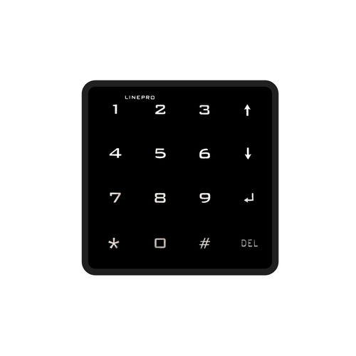 15キーキーパッド - LP 3671 - LINEPRO CONTROLS PVT.LTD - パネル設置用 / アクリル製 / USB