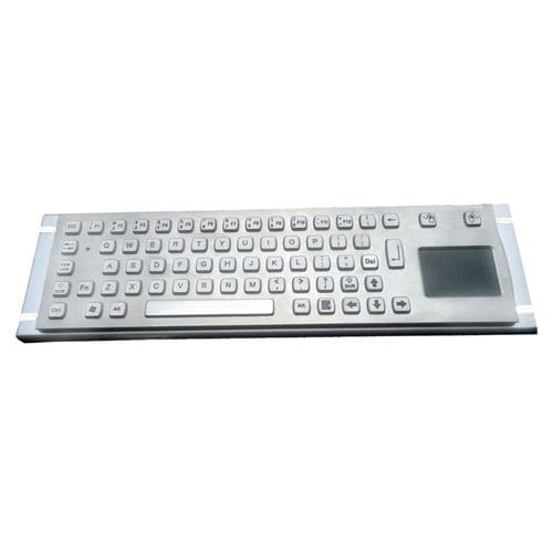 ラックマウントキーボード - LP 3307 TP - LINEPRO CONTROLS PVT.LTD - メカニカルキー / マウスキー2つ付き / 64キー