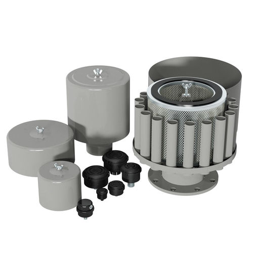 フィルター用消音器 - PS series - SOLBERG Filtration - 換気扇用 / コンプレッサー用 / プラスチック製