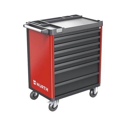 引き出し7段式ワークショップ用トロリー - Basic 8.8 series - Adolf Würth GmbH & Co. KG - 引き出し6段式 / 引き出し8段式