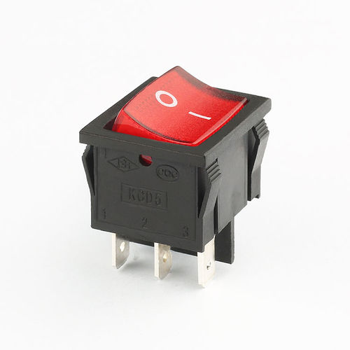 ロッカースイッチ -  KCD5-12-CA1B-B-R-01 - Shanghai Yongxing Electronic Switch Co.,Ltd - SPDT / IP40 / CQC