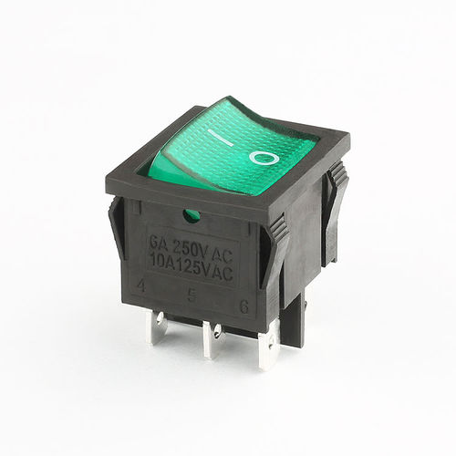 ロッカースイッチ -  KCD2 series - Shanghai Yongxing Electronic Switch Co.,Ltd - DPDT / IP40 / CQC