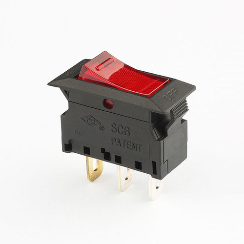 ロッカースイッチ - SCB series - Shanghai Yongxing Electronic Switch Co.,Ltd - 単極 / CQC / パネル取り付け式
