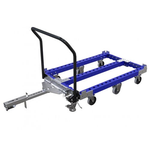 ハンドリング用台車 - Q-007-3074  - FlexQube - 金属製 / トレイホルダー用 / 6輪