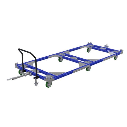 ハンドリング用台車 - Q-100-0531  - FlexQube - 金属製 / トレイホルダー用 / 6輪