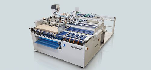 自動ケース梱包機 - MultiNova  - Kolbus Autobox Ltd - 熱溶融型接着剤