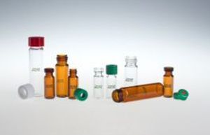 ホウケイ酸ガラス製フラスコ - Qualyvials® - Zinsser Analytic - ポリプロピレン製 / 圧着