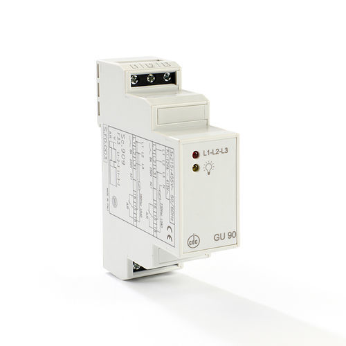 位相順序監視継電器 - GU90 - ELETTROMECCANICA CDC s.r.l. - 三相 / DINレール / 電子