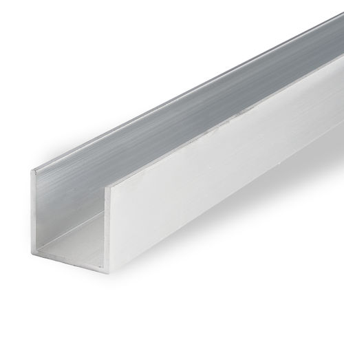 U字型プロファイル - Aluminium, U-section, EN AW-6060 (AlMgSi0,5), 3.3206 - Klöckner & Co Deutschland GmbH - 建築用