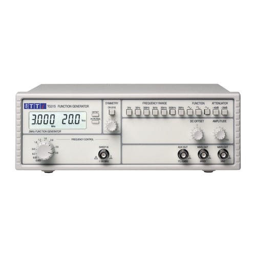 機能発電機 - TG300 Series - TTI - アナログ / スキャンモード