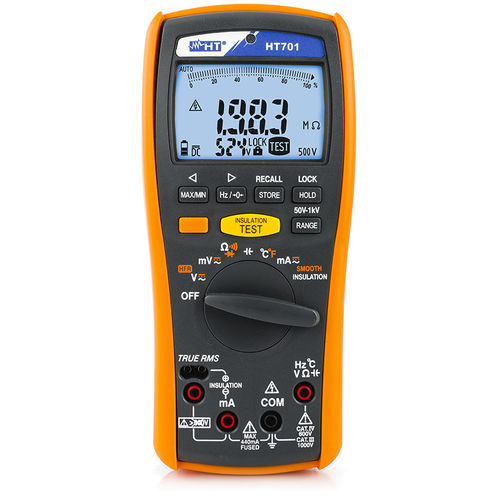 デジタルマルチメーター - HT701 - HT - 携帯型 / 1000 V / 10 A