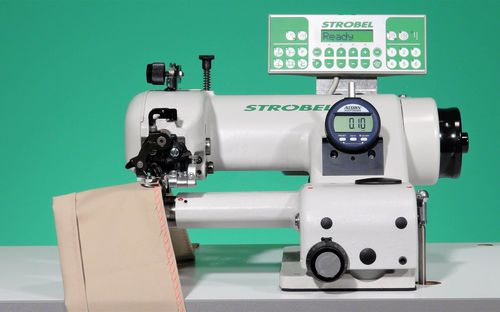 ブラインドタッチミシン - VEB100-5 - Strobel Spezialmaschinen GmbH - 1本針 / 1本糸 / 布地