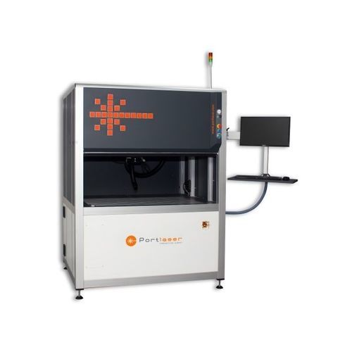 プラスチック彫刻機 - FIBER MARK PRO MAX-XY10050 - PORTLASER TECHNOLOGY, LDA - ファイバーレーザー / 金属 / 空冷式