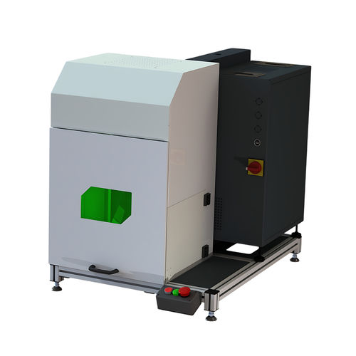 自動彫刻機 - FIBER MARK PRO 3 - PORTLASER TECHNOLOGY, LDA - ファイバーレーザー / 金属 / プラスチック