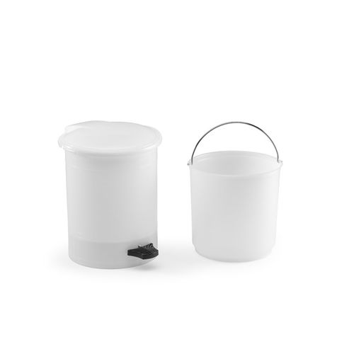 プラスチック製ゴミ箱 - G616321 - GILAC PROFESIONNEL - 家庭廃棄物用 / 丸型蓋付 / ペダル式