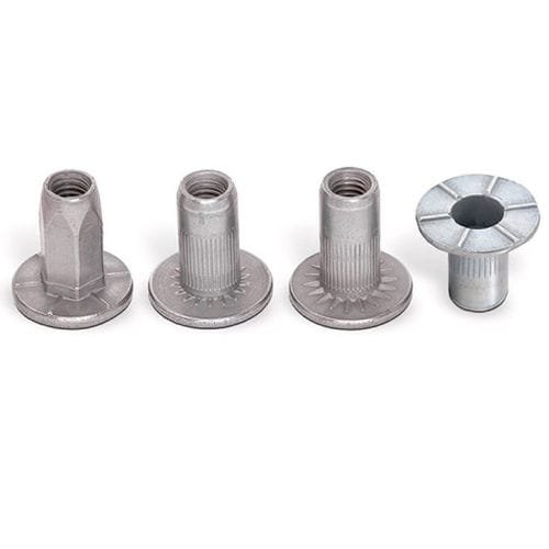 ブラインドリベットナット - Under and over-head serration - HONSEL-Group - 金属製