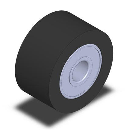 ガイドホイール式ローラー - CBD series - Fairlane Products - スチール製 / プラスチック / ボールベアリング