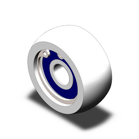 ベアリングホイール式ローラー - TCU-200905-SS1603R - Fairlane Products - プラスチック