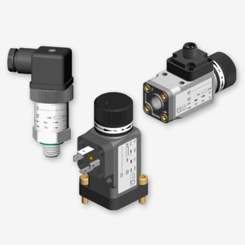 機械式圧力スイッチ - MDS  - Bühler Technologies - G 1/4 / G 1/8 / オイル用