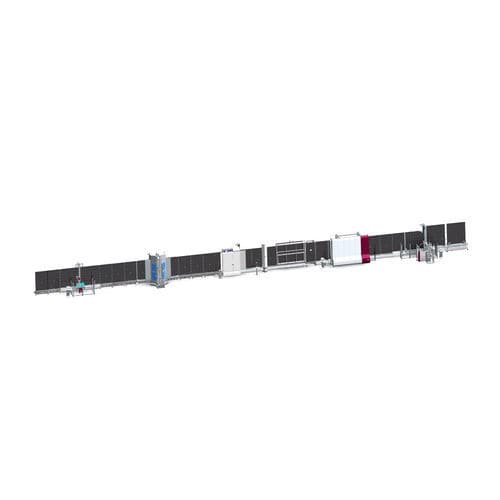 絶縁ガラス製造ライン - LiSEC - アルミスペーサー用 / 自動
