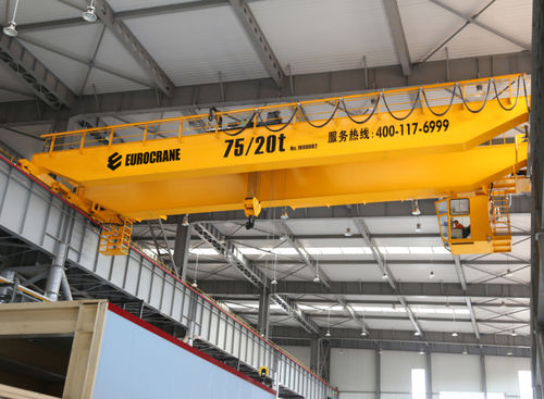 ダブルガーダー式天井クレーン - T0006 - Eurocrane(China)Co.,Ltd - 軽量