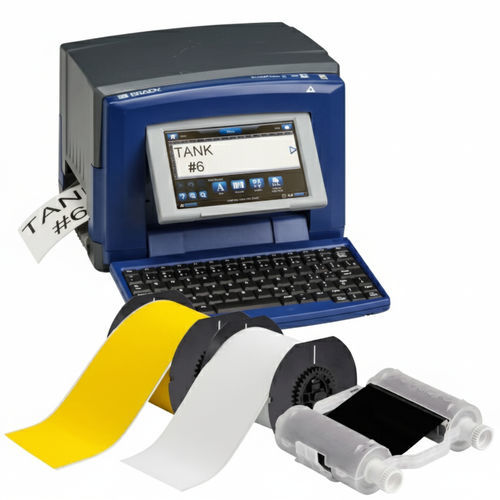 熱転写ラベル印刷機 - S3100-AZ-FNB - Brady EMEA - 高速 / バーコード / USB