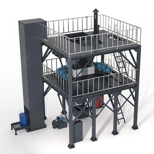 堅牢廃棄物クラッシャー・シュレッダー - GEP ECOTECH CO., LTD. - 産業用 / ドラム缶用