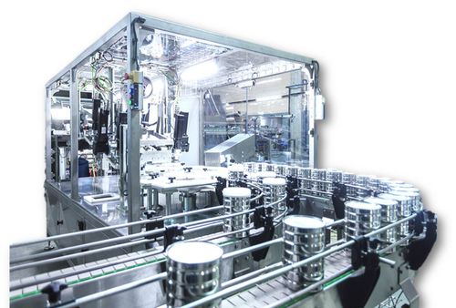 ロータリーキャッパー - HIGH SPEED LID OVERCAPPING MACHINE - Sapli - 圧力 / 連続動作式 / 自動
