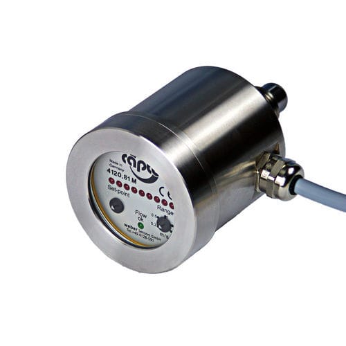 熱フロースイッチ - 4120.8xM  - weber Sensors GmbH - 水用 / ステンレススチール製 / IP67