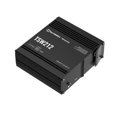 管理型イーサネットスイッチ - TSW212 - TELTONIKA SAS - 8 ポート / ギガビットイーサネット / ProfiNet