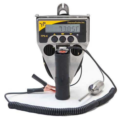 測温抵抗体（RTD）温度計 - TP9-A   - ThermoProbe Inc - 二重スケール / 頑丈 / 本質安全