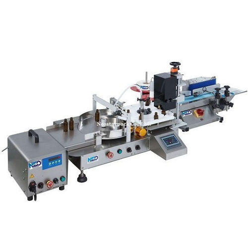 半自動充填 / 打栓 / ラベル自動貼付機 - FG-120 - NEOSTARPACK Co., Ltd. - 化学製品用 / 製薬産業用 / 液体用