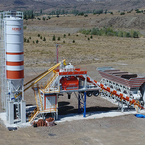 移動式コンクリート混合プラント - 160 S4 - Semix Concrete Batching Plants