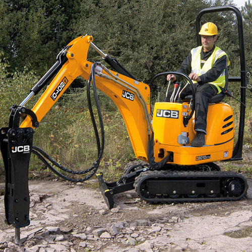 マイクロ油圧ショベル - 8010 CTS - JCB - クローラー式 / ディーゼル / 建設現場用