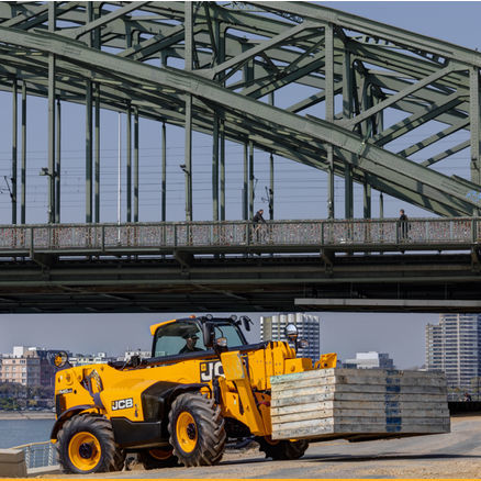 ディーゼルエンジン式テレハンドラー - 540-170 - JCB - ロングリーチ / 小旋回 / コンパクト