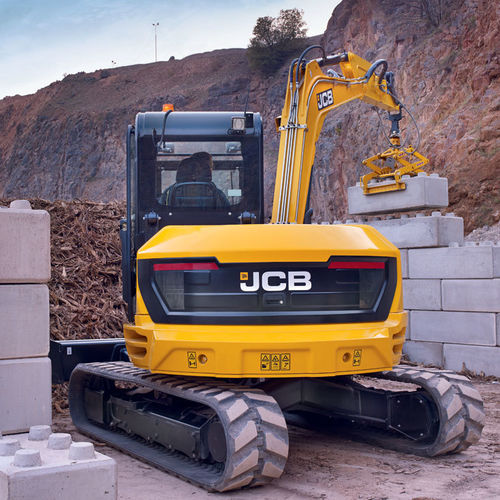 中型油圧ショベル - 100C-2 - JCB - クローラー式 / Tier 4 final / 建設現場用