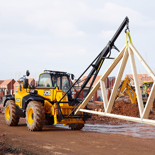 ディーゼルエンジン式テレハンドラー - 535-95 - JCB - コンパクト / 操作可能 / 建設現場用