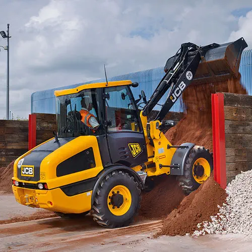 ホイール式ローダー - 406 - JCB - 関節付き / コンパクト / 工事現場用